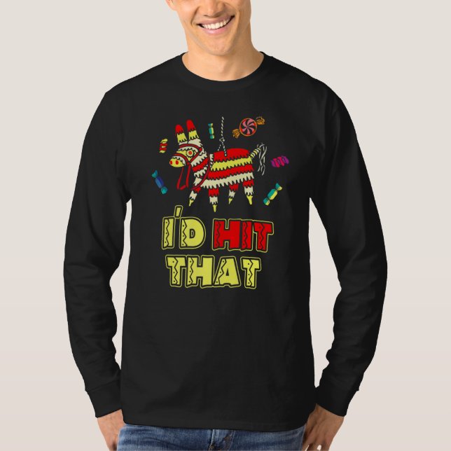 Camiseta Yo diría que las ideas de Pinata son disfraz para  (Anverso)