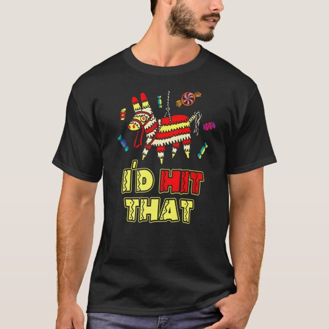 Camiseta Yo diría que las ideas de Pinata son disfraz para  (Anverso)