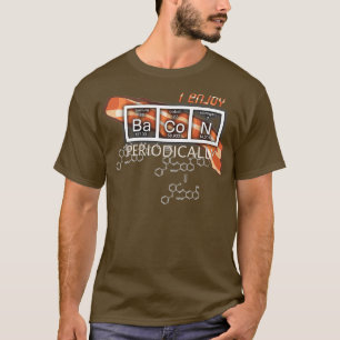 Camiseta Yo Disfruto de la Tabla de Elementos Periódicos Ba