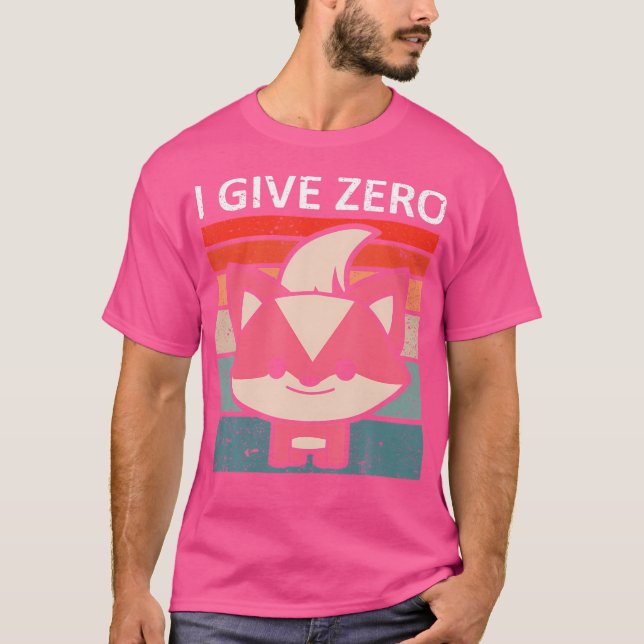 Camiseta Yo doy a Zero Fox (Anverso)