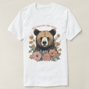 Camiseta Yo elegiría al oso