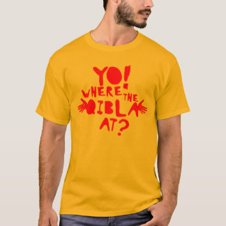 Camiseta ¡Yo! ¿En dónde el Qibla?