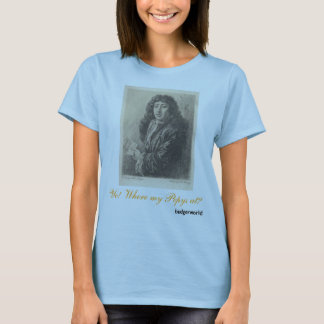 Camiseta ¡Yo! ¿En dónde mi Pepys?