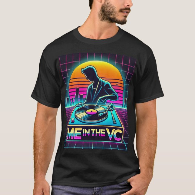 Camiseta Yo en los VC de los años 80 (Anverso)