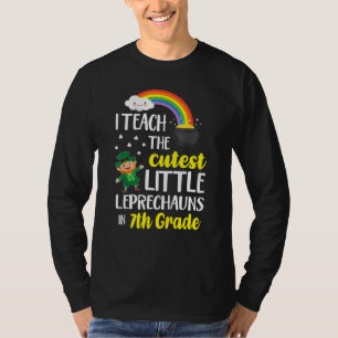 Camiseta yo enseño el pequeño leprechauns más lindo de sépt