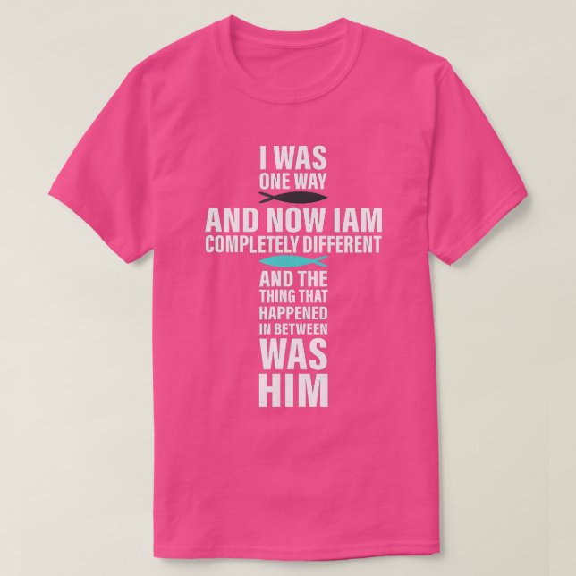CAMISETA YO ERA DE UNA MANERA LA QUE ELIGIERON (Diseño del anverso)
