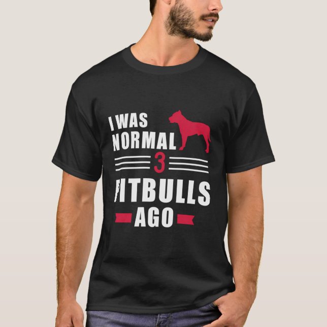 Camiseta Yo Era Normal Hace 3 Toros De Pit (Anverso)