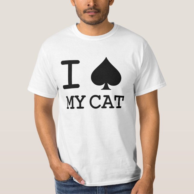 CAMISETA "YO ESPADA RESCATE DEL AMANTE DEL CAT DE MI CAT" (Anverso)