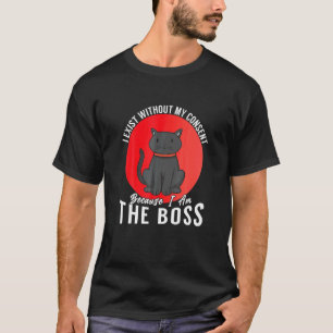 Camiseta Yo existo sin mi consentimiento yo soy el gato jef