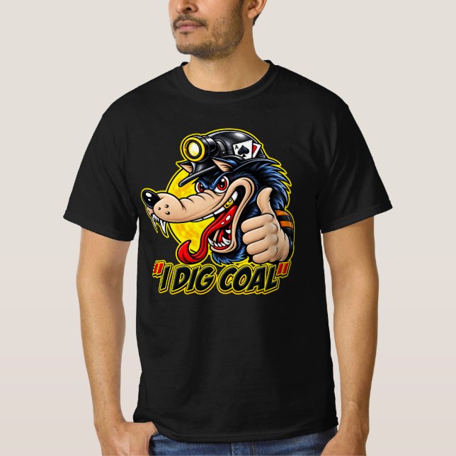 CAMISETA YO EXTRAIGO CARBÓN (Anverso)