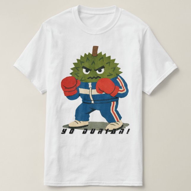 Camiseta ¡Yo Fruta Durian! (Diseño del anverso)