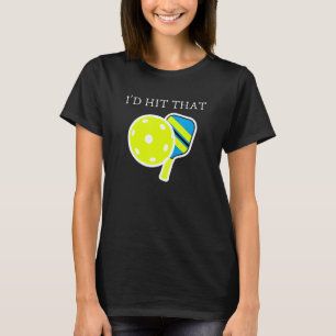 Camiseta Yo golpearía a ese jugador de pelota de pádel depo
