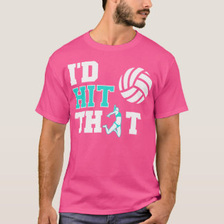 Camiseta Yo Golpearía Ese Voleibol.
