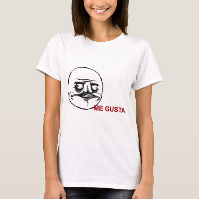 Camiseta Yo Gusta Meme (Anverso)