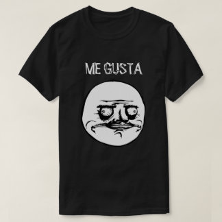 CAMISETA YO GUSTA (NEGRO)