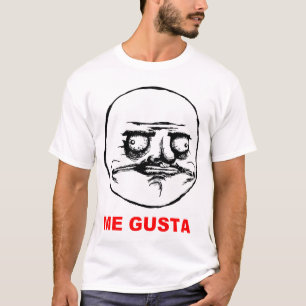 Camiseta Yo Gusta (texto)