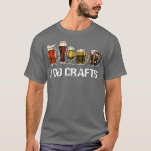 Camiseta Yo hago artesanías de Cerveza Vintage