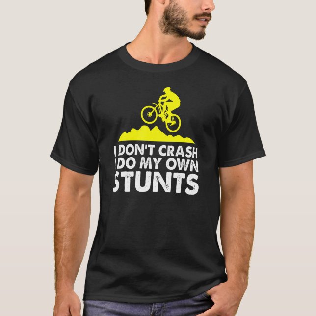 Camiseta Yo Hago Mi Propia Montaña Ciclista MTB (Anverso)