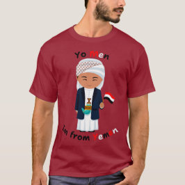 Camiseta YO HOMBRES - Soy De Yemen - Humor gracioso