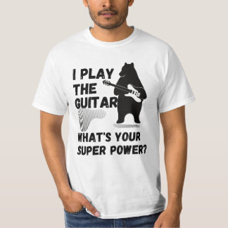 Camiseta Yo Juego Guitar