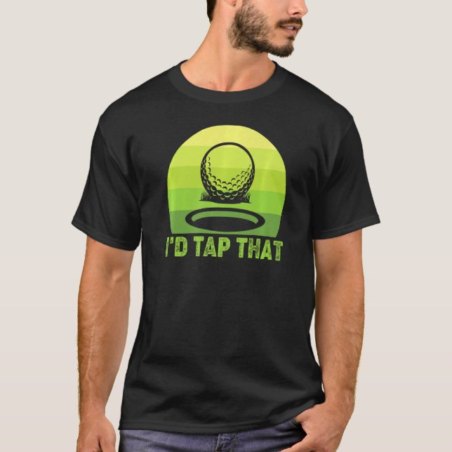 Camiseta Yo le daría a ese golf 4 (Anverso)