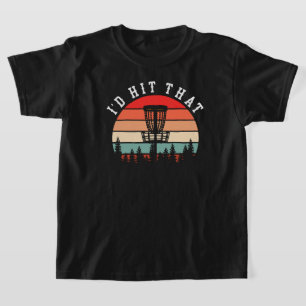Camiseta Yo le daría a eso Funny Retro Disk Golf