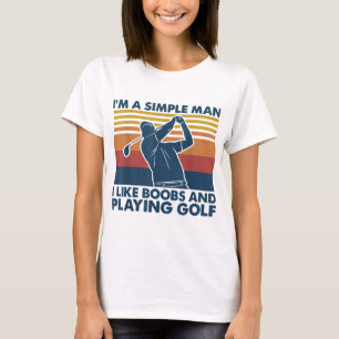 Camiseta Yo le daría un golpe a ese divertido golf.
