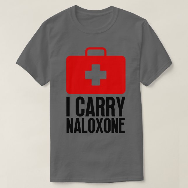 Camiseta Yo llevo Naloxona 66 (Diseño del anverso)