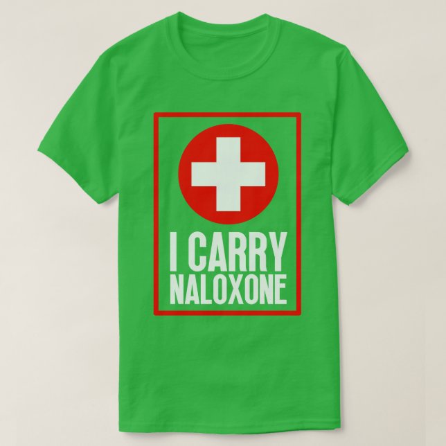 Camiseta Yo llevo Naloxona 68 (Diseño del anverso)