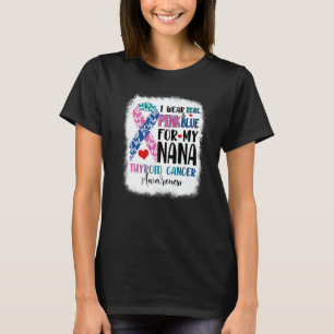 Camiseta Yo Llevo Verde azulado Mes De Concienciación Sobre