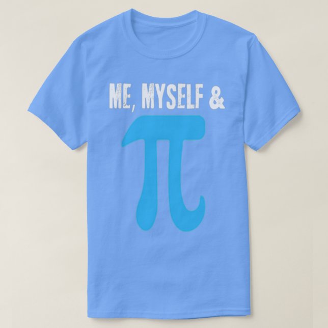 Camiseta yo mismo pi (Diseño del anverso)