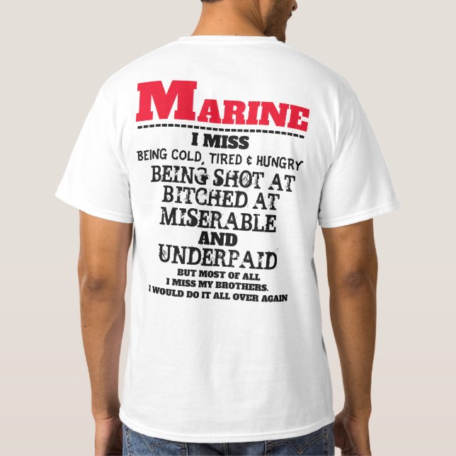 CAMISETA YO MISS SER FRÍO, CANSADO Y HAMBRIENTO (Reverso)