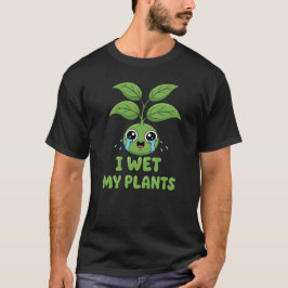 Camiseta Yo Mojo Mis Plantas Gracioso Pun De Jardinería