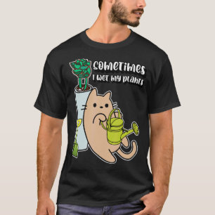 Camiseta Yo Mojo Plantas A Veces Gato