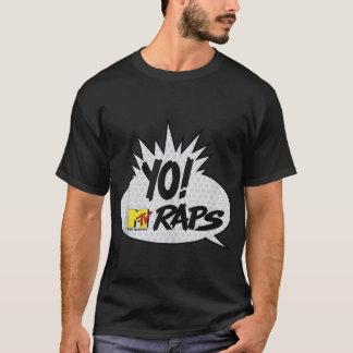 Camiseta ¡YO! MTV rapea la burbuja del libro de historietas