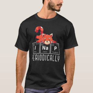 Camiseta Yo Nap Periódicamente El Panda Rojo Sueño De Anima