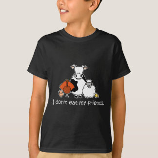 Camiseta Yo no como a mis amigos