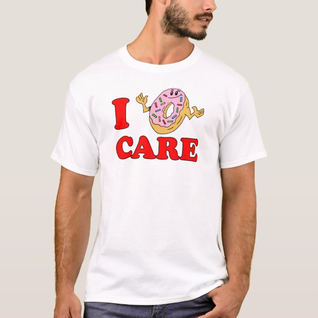 Camiseta Yo no cuido Personalizado Doughnut (Anverso)