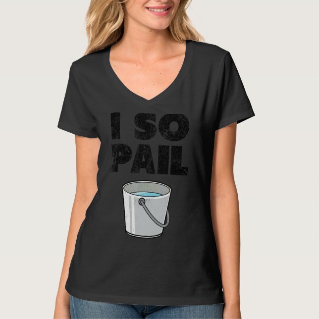 Camiseta Yo, Pail Puns, Citas Goofy, Lema (Anverso)