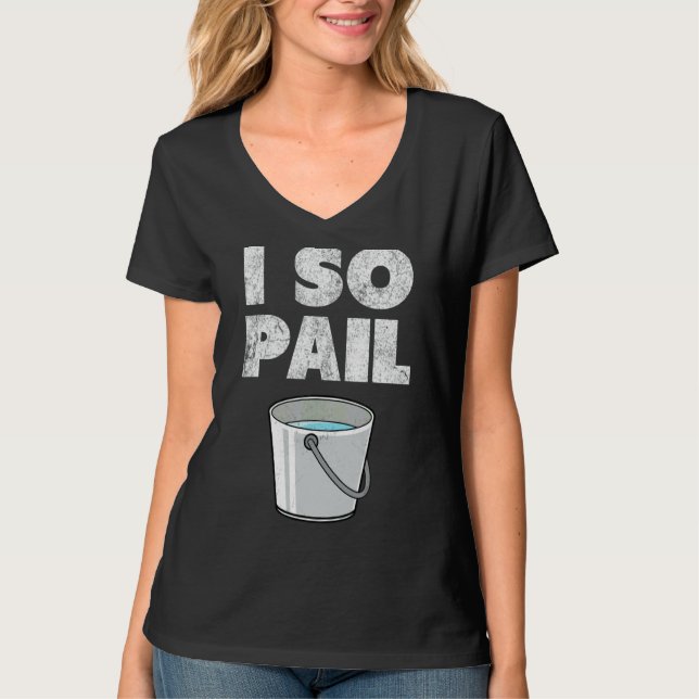 Camiseta Yo, Pail Puns, Citas Goofy, Lema 1 (Anverso)