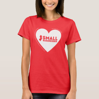 Camiseta Yo ❤️ Pequeñas Empresas de NJ