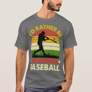 Camiseta Yo prefiero estar viendo el béisbol