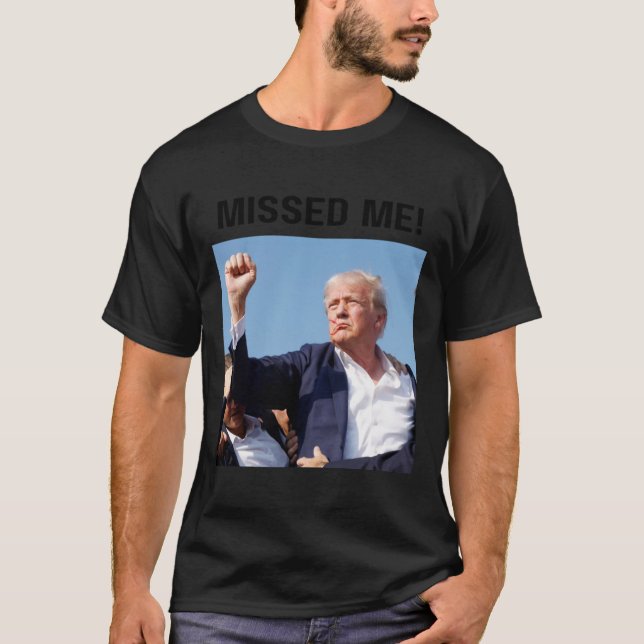 Camiseta ¡Yo! Presidente Trump (Anverso)
