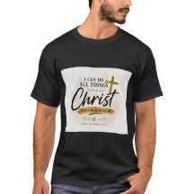 Camiseta Yo Puedo Hacer Todas las Cosas a Través d