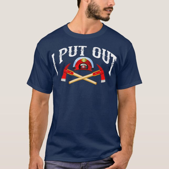 Camiseta Yo Puse A Los Héroes De Los Bomberos De Bomberos A (Anverso)