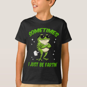 Camiseta Yo Rana A Veces Vergonzoso Solo Me Sonrío Al Tirar