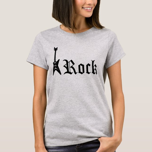 Camiseta Yo rocas (Anverso)