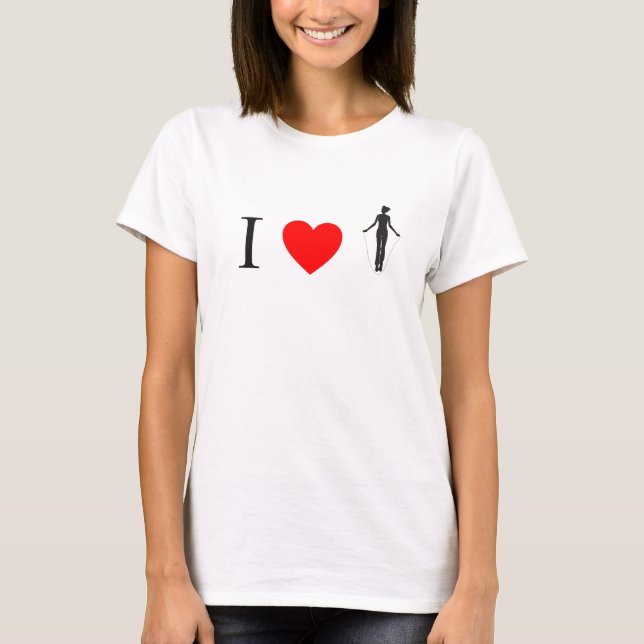 Camiseta Yo salto de corazón (Anverso)