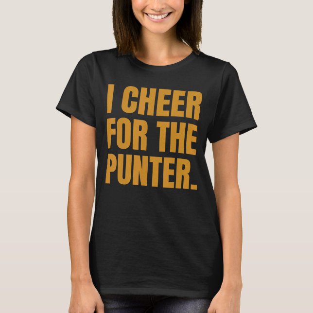 Camiseta Yo Saludo Al Punter 21 (Anverso)