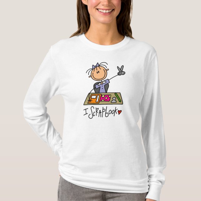 Camiseta Yo Scrapbook (Anverso)